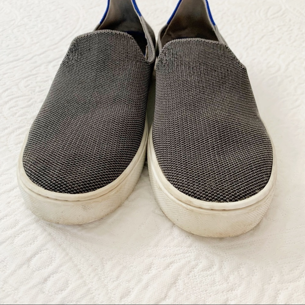 Rothy’s Steel Grey Slip On Sneaker - Picture 6 of 10